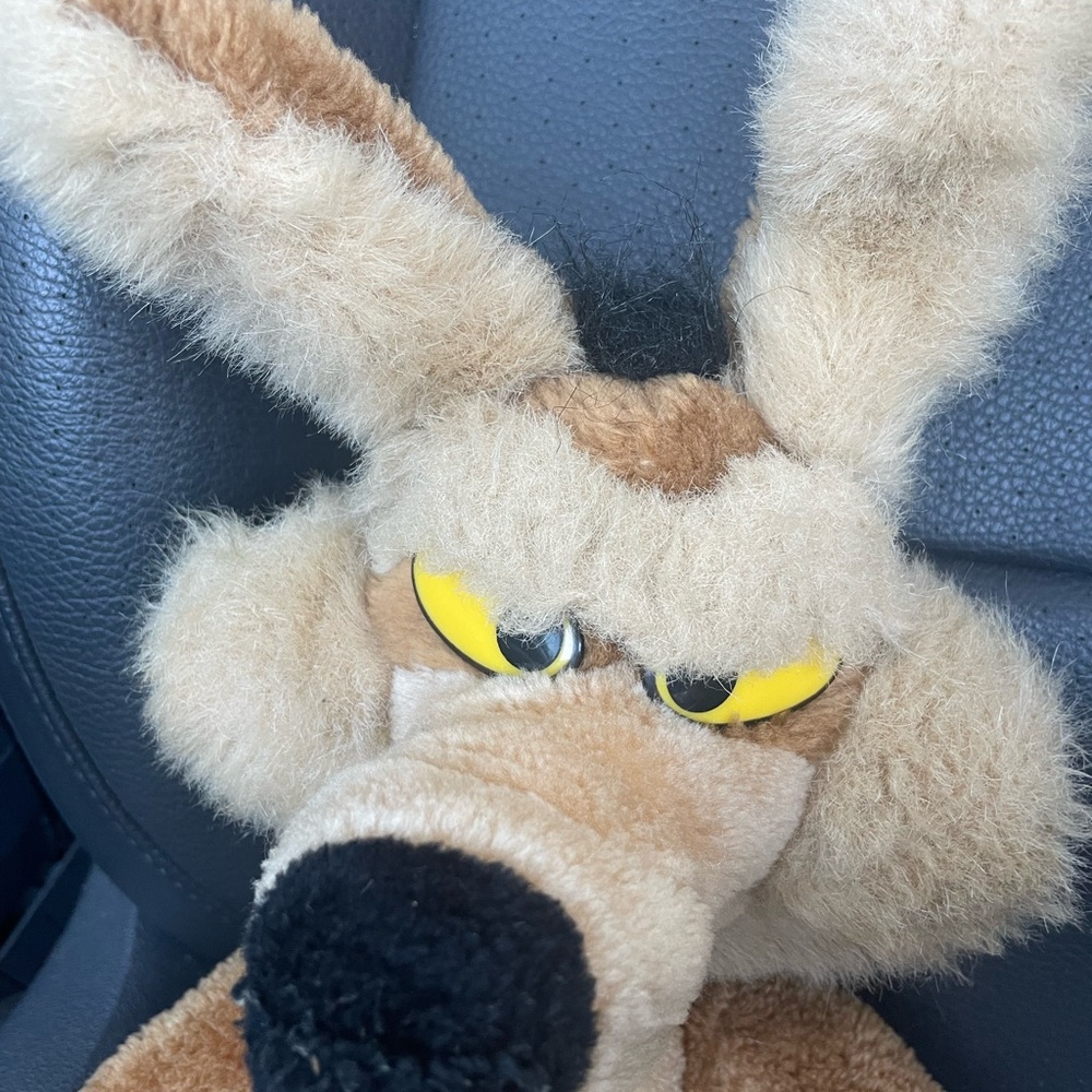 Vintage Wile E Coyote plush 1993 24K Brand Warner Bros. - Picture 5 of 14